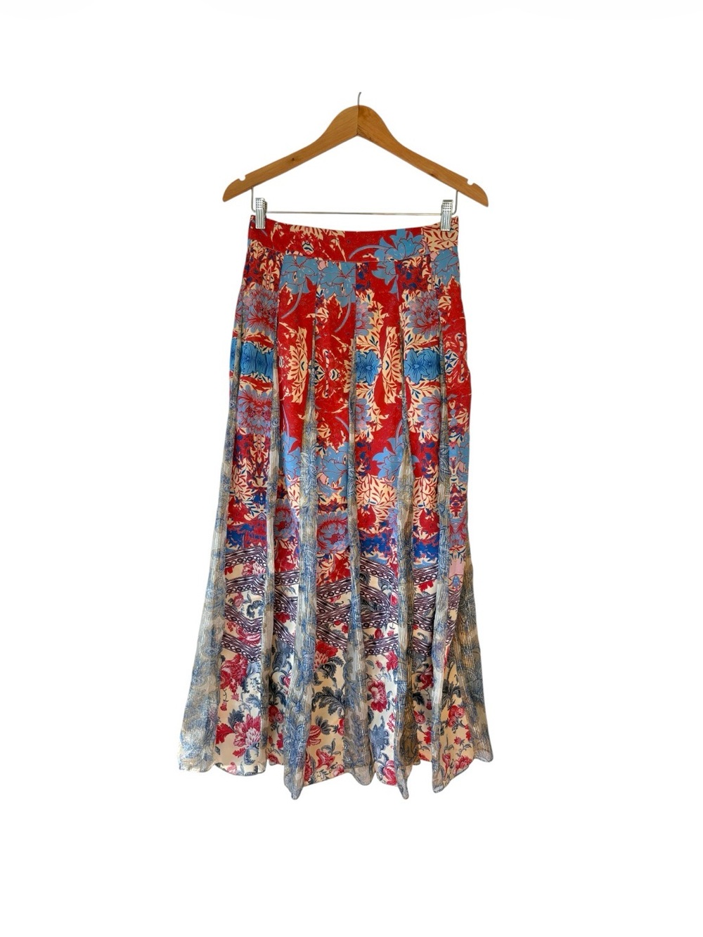 Anthropologie Hemant & Nandita Louvre Maxi Skirt